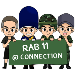 [LINEスタンプ] RAB11