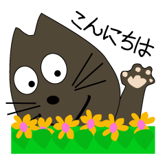 [LINEスタンプ] The cat which lives freely. NEKOTA.