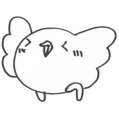 [LINEスタンプ] 手描き とりさん