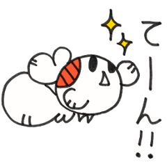 [LINEスタンプ] 手描きんぎょ