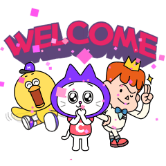 [LINEスタンプ] COMICA friends