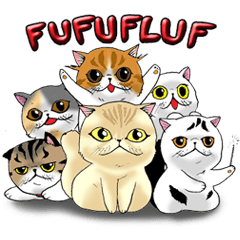 [LINEスタンプ] Fufufluf Cattery