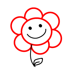 [LINEスタンプ] yes！my name is A Hua( flower)~
