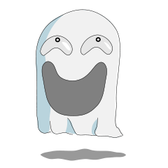 [LINEスタンプ] Ghost blanket