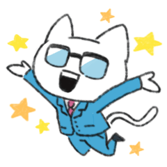 [LINEスタンプ] サラリーマン猫山にゃん太郎