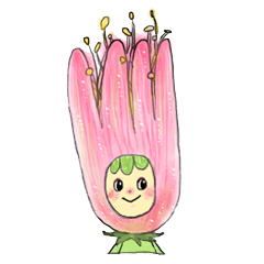 [LINEスタンプ] Little Tulip