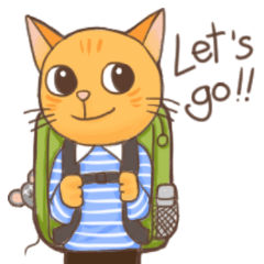 [LINEスタンプ] Thong ＆ Taow Travel Together