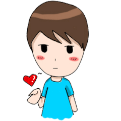 [LINEスタンプ] one face mann2