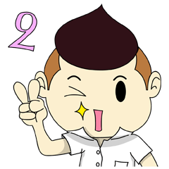 [LINEスタンプ] Mr.Chestnut : Foul mouthed 2