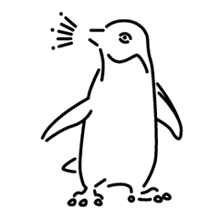 [LINEスタンプ] ロマンペンギン