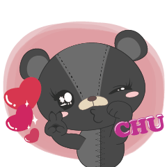 [LINEスタンプ] wawa bear