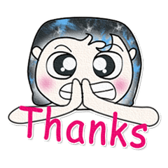 [LINEスタンプ] Mr. Saki. Thanks！ ^_^