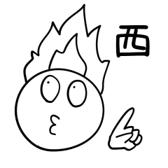 [LINEスタンプ] 西さんを呼ぶスタンプ