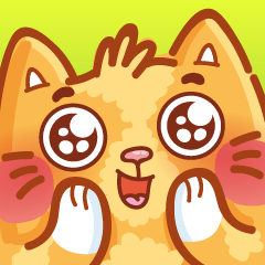 [LINEスタンプ] Ginger Cutie cat