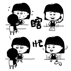 [LINEスタンプ] nails salon