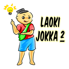 [LINEスタンプ] Lagenggong Pa'jokka