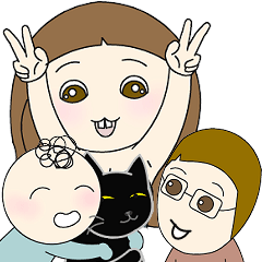 [LINEスタンプ] Chubby Wife: Animation 1