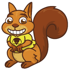 [LINEスタンプ] Sundrick the Squirrel