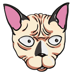 [LINEスタンプ] Sphynx-GuLu
