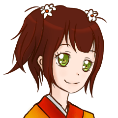 [LINEスタンプ] CurryGirl Rin