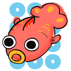 [LINEスタンプ] GO GO GOLDFISH