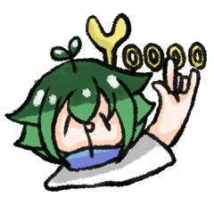 [LINEスタンプ] MYU is daily