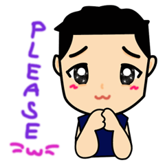 [LINEスタンプ] My Pretty Boy