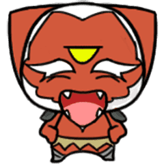 [LINEスタンプ] Three eyes cat of the Slaughter