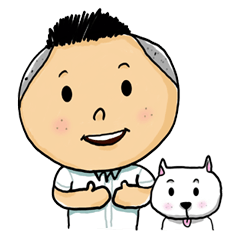 [LINEスタンプ] Boy Scout ＆ Lovely Dog