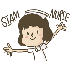 [LINEスタンプ] Siam nurse - take off DM