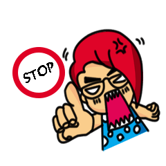 [LINEスタンプ] yai hua-dang