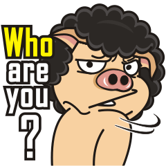 [LINEスタンプ] Pigman, Are you OK！ - Part 2(English)