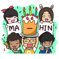 [LINEスタンプ] Ma-Hin Gang