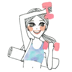 [LINEスタンプ] MSHAPPYDIET