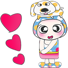 [LINEスタンプ] Hello my name is Osava. Love dog.^^