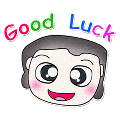 [LINEスタンプ] Mr. Naba. Good luck.^^