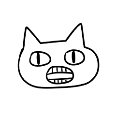 [LINEスタンプ] Spooky cat neko