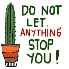 [LINEスタンプ] Don't