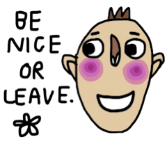 [LINEスタンプ] Be Happy.