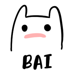 [LINEスタンプ] Bai