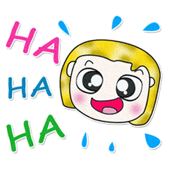 [LINEスタンプ] Ha Ha Ha！ My name is Tony.^^