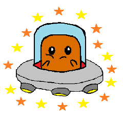 [LINEスタンプ] Hamster smiled