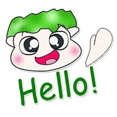 [LINEスタンプ] My name is Yamada. Hello！