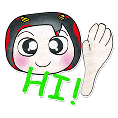 [LINEスタンプ] Hi！ My name is Gunta. ^__^