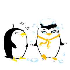 [LINEスタンプ] Penguin partner