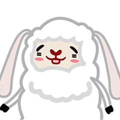 [LINEスタンプ] Fluffy Cotton Sheep