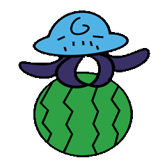 [LINEスタンプ] Paradise jellyfish2