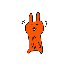 [LINEスタンプ] Rabbits with nicknamesの画像（メイン）