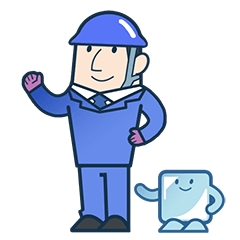 [LINEスタンプ] 社長と小野タイルくんの画像（メイン）