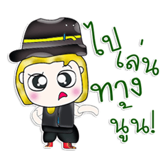 [LINEスタンプ] Mr. Tony. Hello！！ ^^